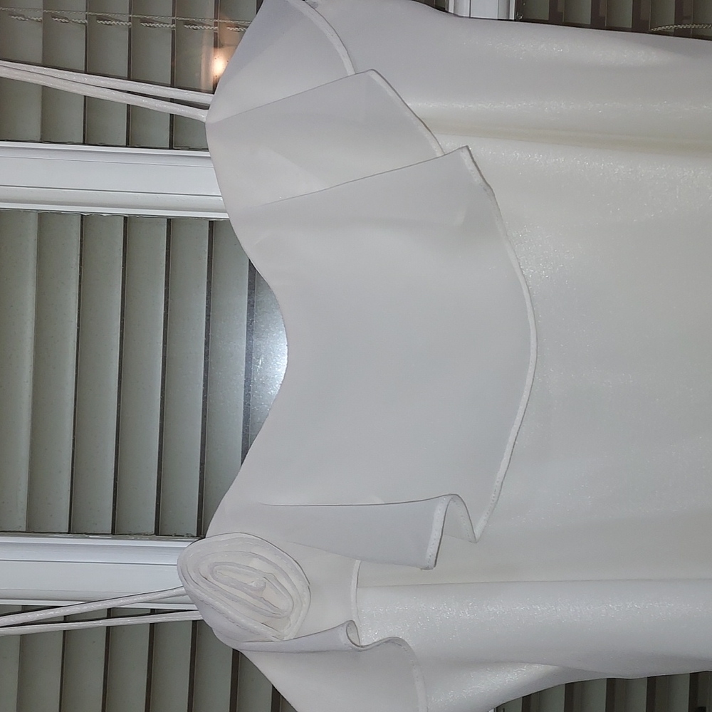 Off White/White Formal Dress (purse sold separately) - Picture 4 of 6